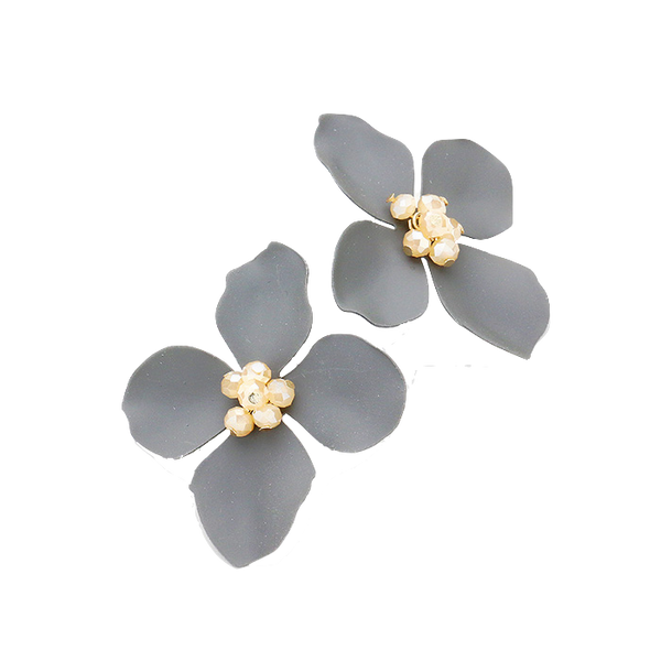 Annabel Flower Statement Earrings