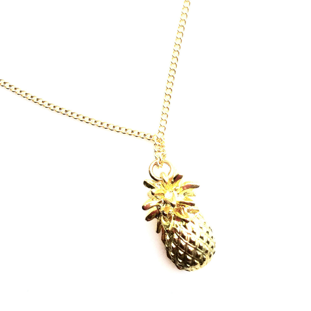 Pineapple Drop Necklace