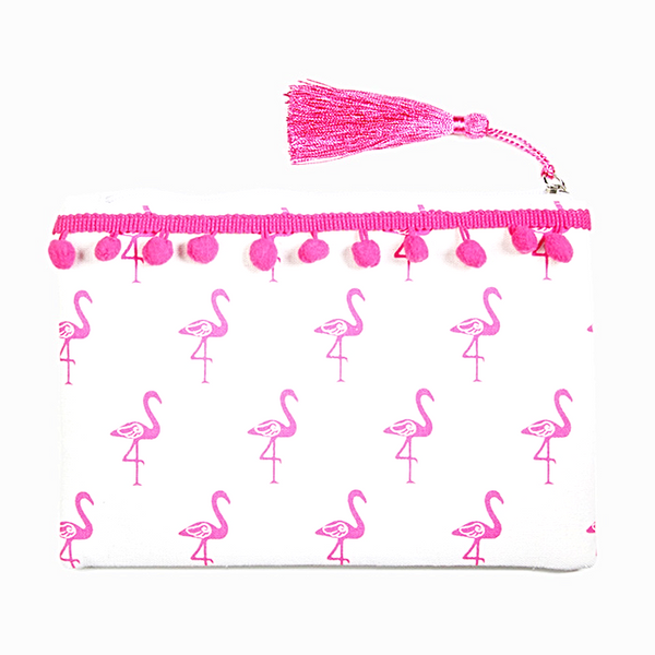 Flamingo Zip Pouch